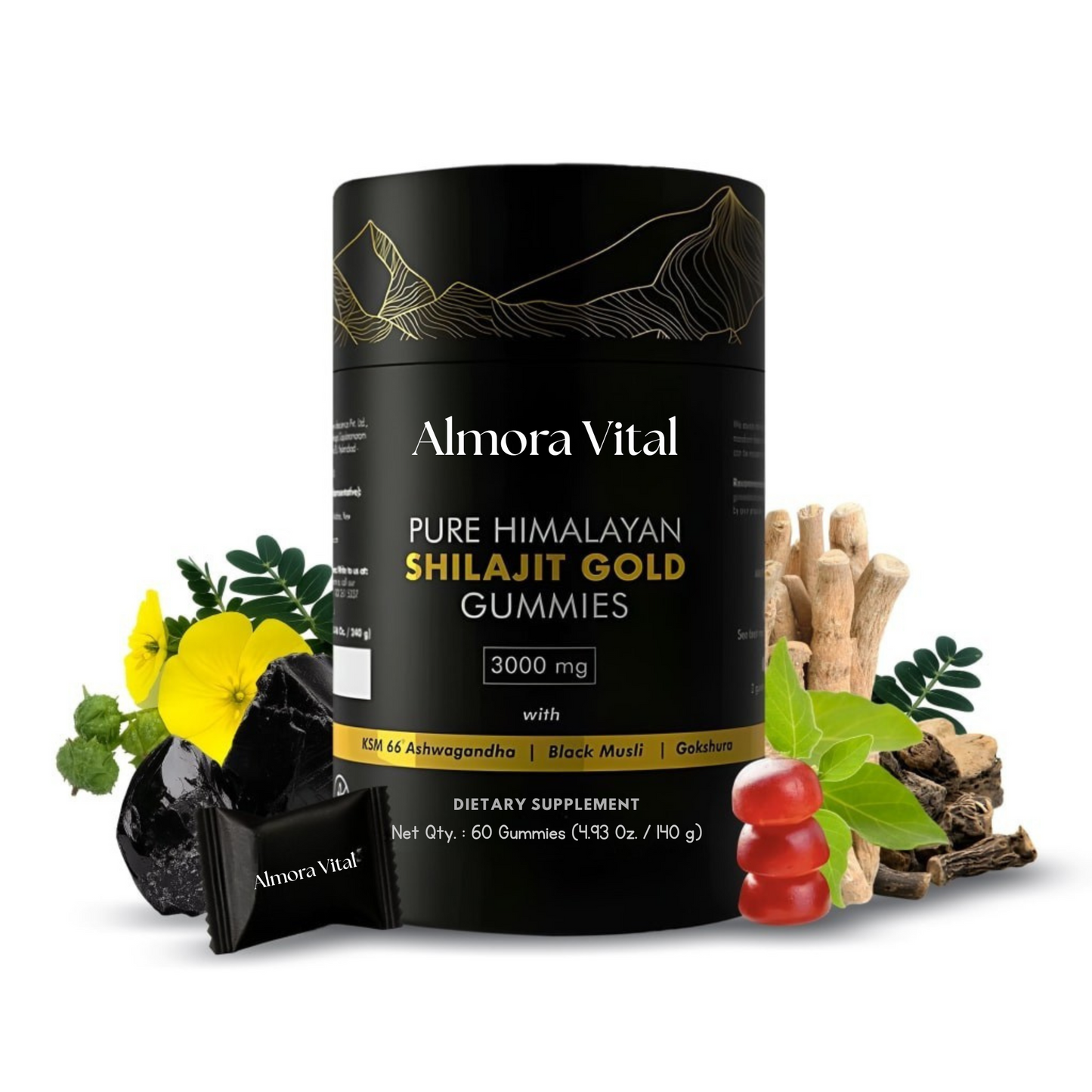Almora Vital™ Shilajit Gummies